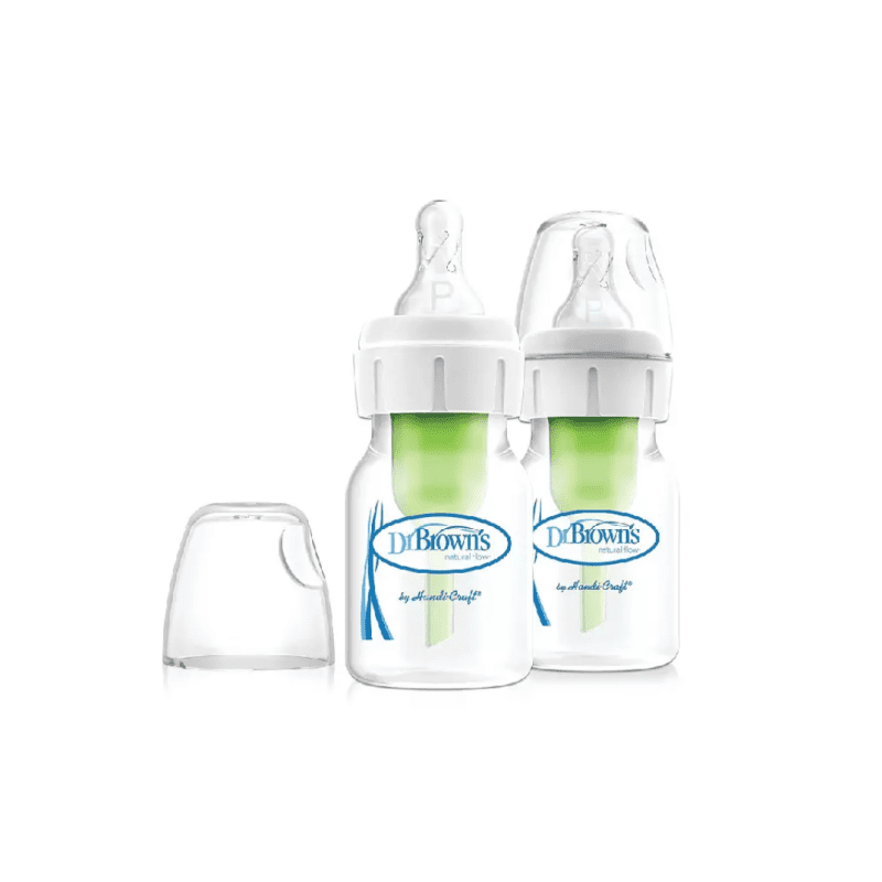 Dr Browns Natural Flow Anti Colic Narrow Baby Bottle 2oz 60mL With