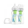 Dr. Brown’s Natural Flow® Anti-Colic Options+™ Wide-Neck Baby Bottle 9oz (White)