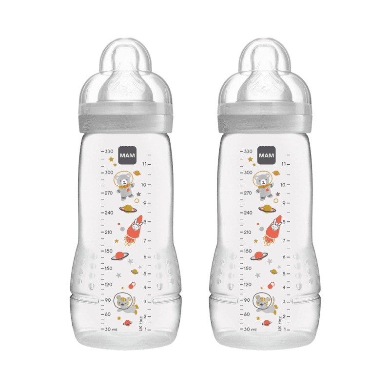 MAM Easy Active Bottle 330ml Twin Pack (Unisex) - The Baby Store