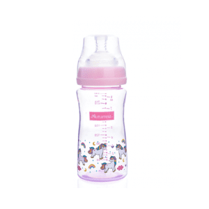 Autumnz PP Wide Neck Feeding Bottle 8oz (Pink Unicorn)