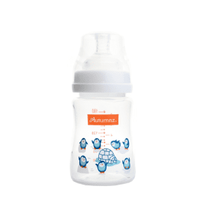 Autumnz PP Wide Neck Feeding Bottle 6oz (White Penguin)