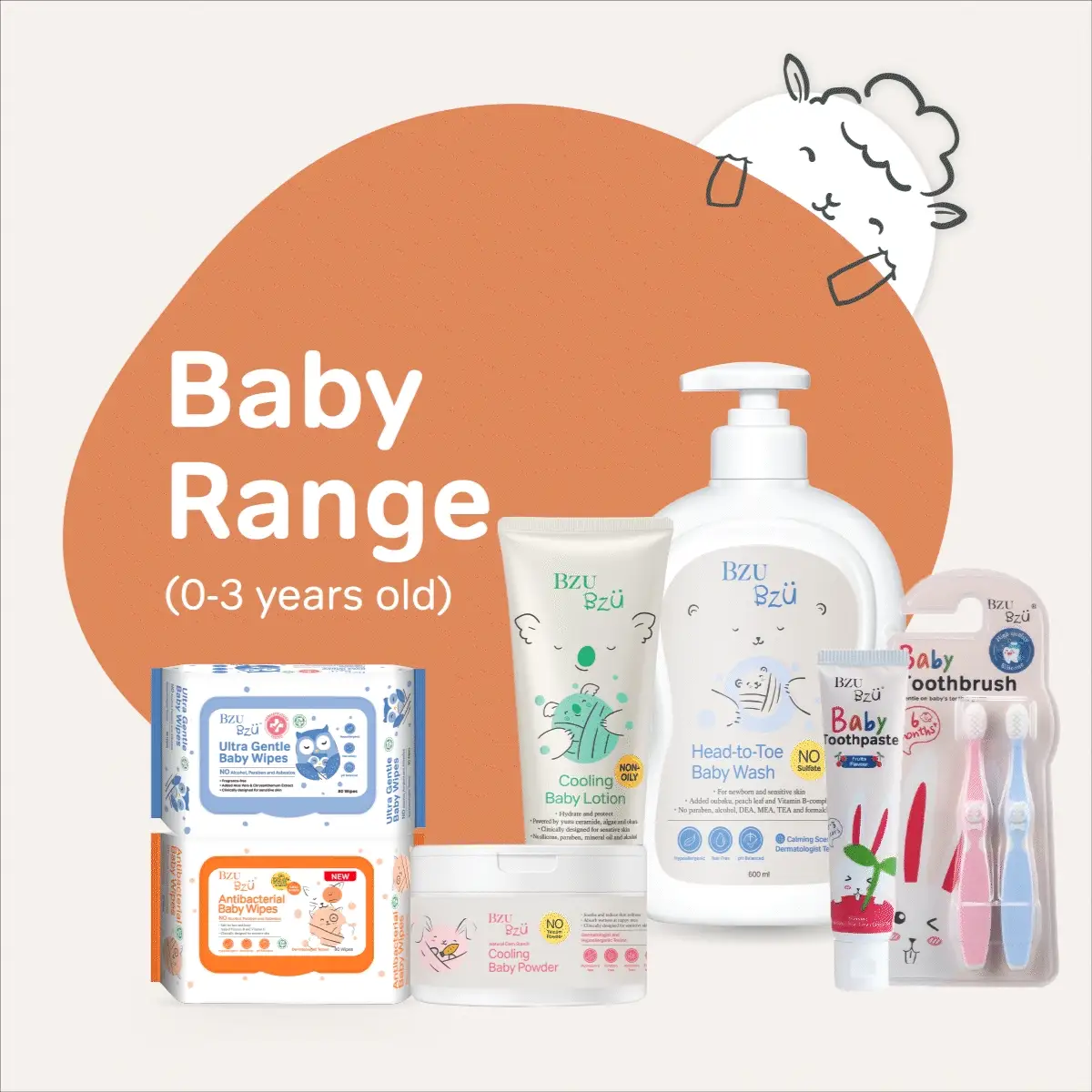 bzu bzu baby range