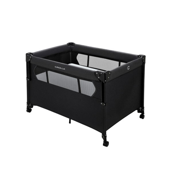 Crolla Ally Playpen (Two Tone Black)