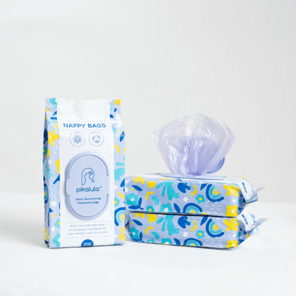 Pikalula Odour Neutralising Disposable Nappy Bags