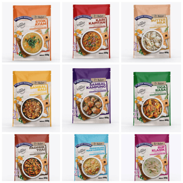 Meal For Musfirah Paste Perencah Masakan Bayi 7 Months+